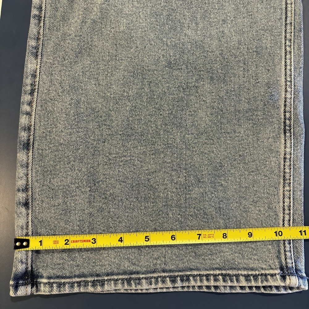 Low-Rise Vintage Baggy Jeans Hollister Relaxed Fit 31x29 Light Retro 90s Skater - Picture 7 of 12